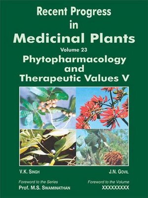 cover image of Recent Progress in Medicinal Plants (Phytopharmacology and Therapeutic Values V)